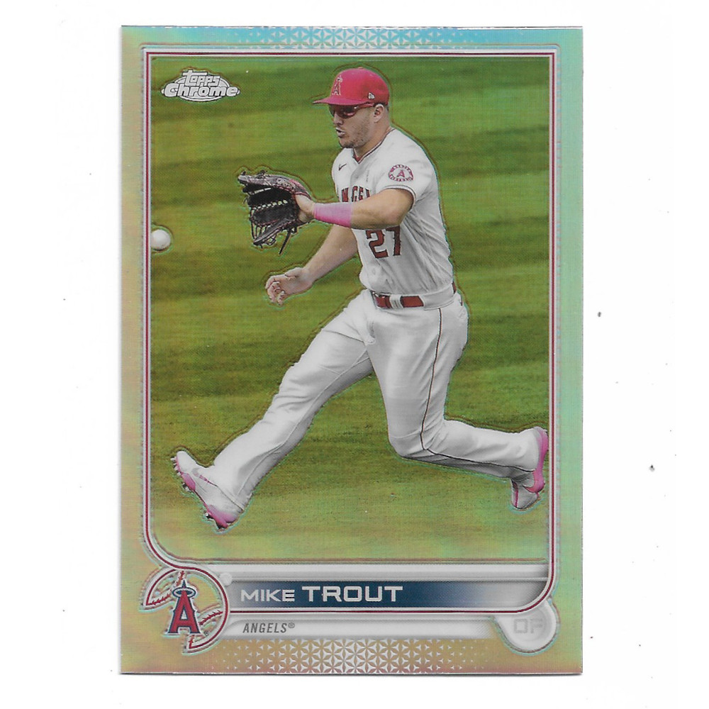 Mike Trout 2022 Topps Chrome Refractor # 200