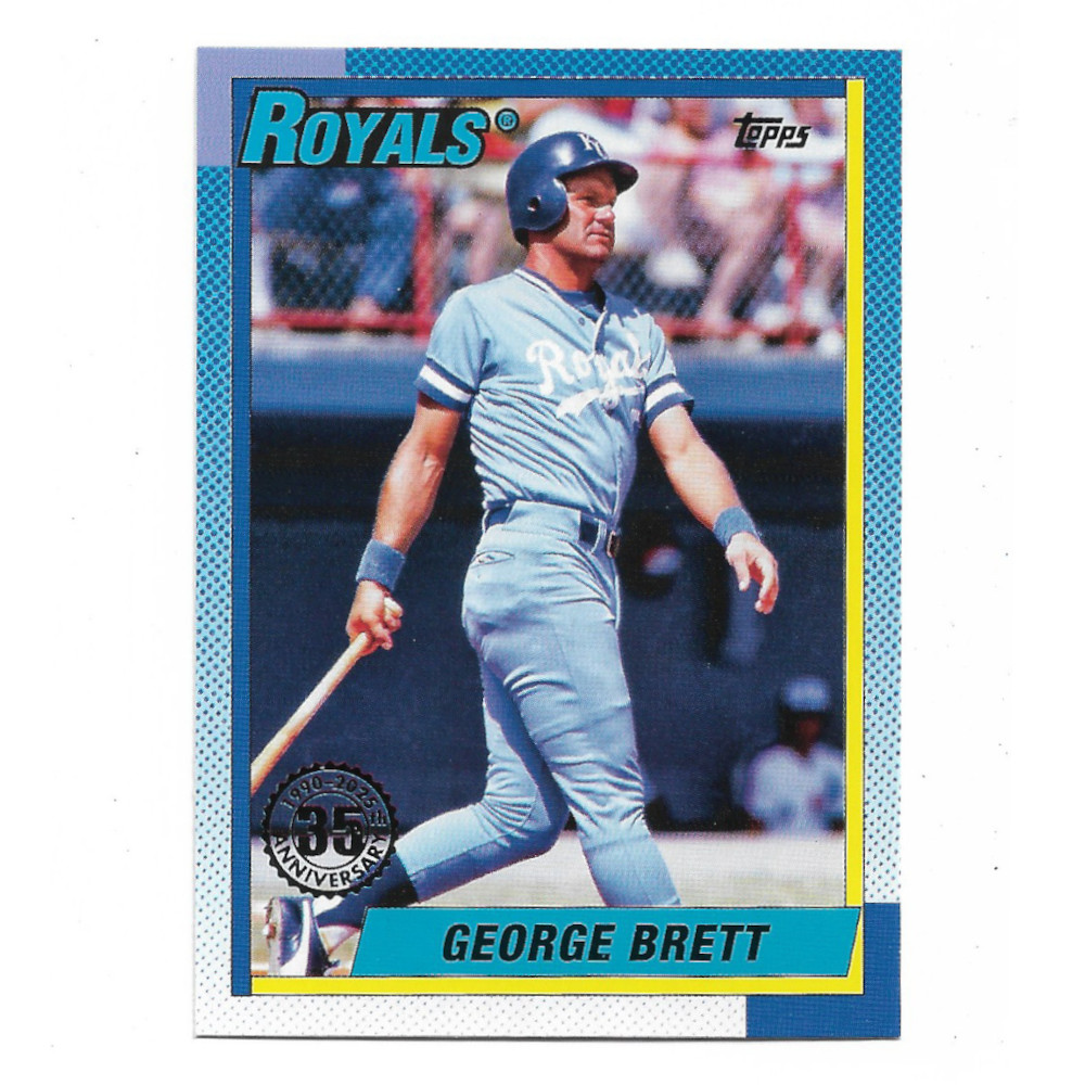 George Brett 2025 Topps 35th Annivesary '90 # T90-28