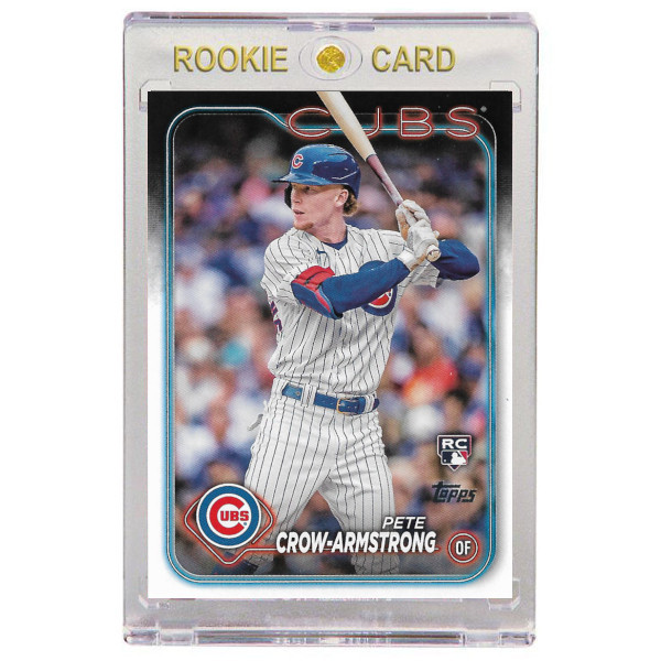 Pete Crow-Armstrong Chicago Cubs 2024 Topps # 407 Rookie Card Pete Crow-Armstrong Chicago Cubs 2024 Topps # 407 Rookie Card