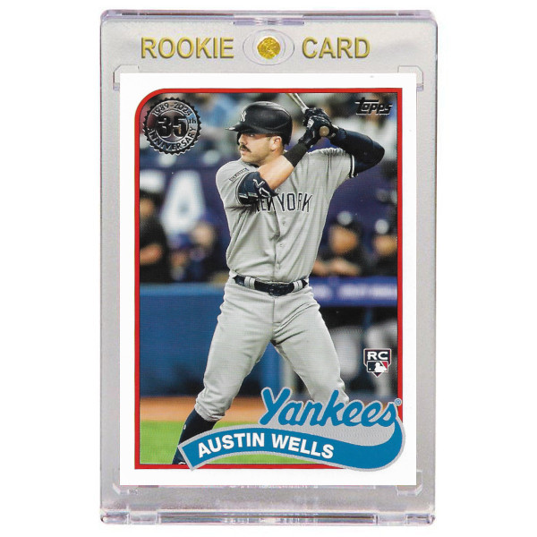 Austin Wells New York Yankees 2024 Topps Update 35th Annivesary # 89B2-36 Rookie Card Austin Wells New York Yankees 2024 Topps Update 35th Annivesary # 89B2-36 Rookie Card