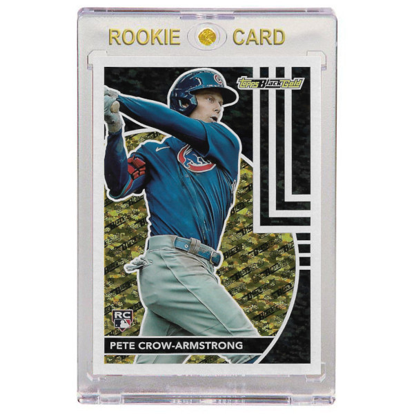 Pete Crow-Armstrong Chicago Cubs 2024 Topps Update Black Gold # 15 Rookie Card
