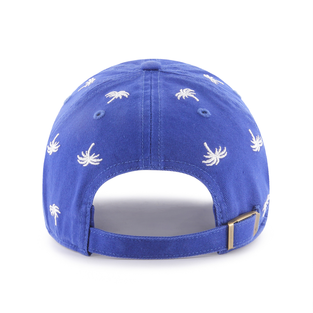 Women’s ’47 Brand Los Angeles Dodgers Palm Tree Confetti Royal Clean Up Adjustable Cap Women’s ’47 Brand Los Angeles Dodgers Palm Tree Confetti Royal Clean Up Adjustable Cap