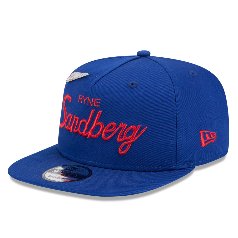 Men’s New Era Ryne Sandberg 9FIFTY Snapback Adjustable Royal Cap With Chicago Cubs Pennant Pin Men’s New Era Ryne Sandberg 9FIFTY Snapback Adjustable Royal Cap With Chicago Cubs Pennant Pin