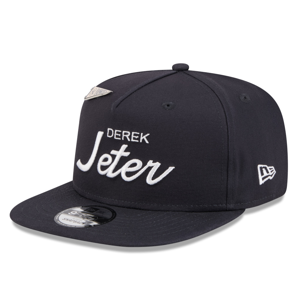 Men’s New Era Derek Jeter 9FIFTY Snapback Adjustable Dark Navy Cap With New York Yankees Pennant Pin Men’s New Era Derek Jeter 9FIFTY Snapback Adjustable Dark Navy Cap With New York Yankees Pennant Pin