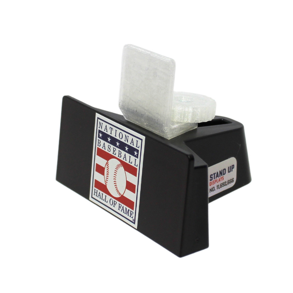 Baseball Hall of Fame Black Adjustable Stand Up Displays Card Stand