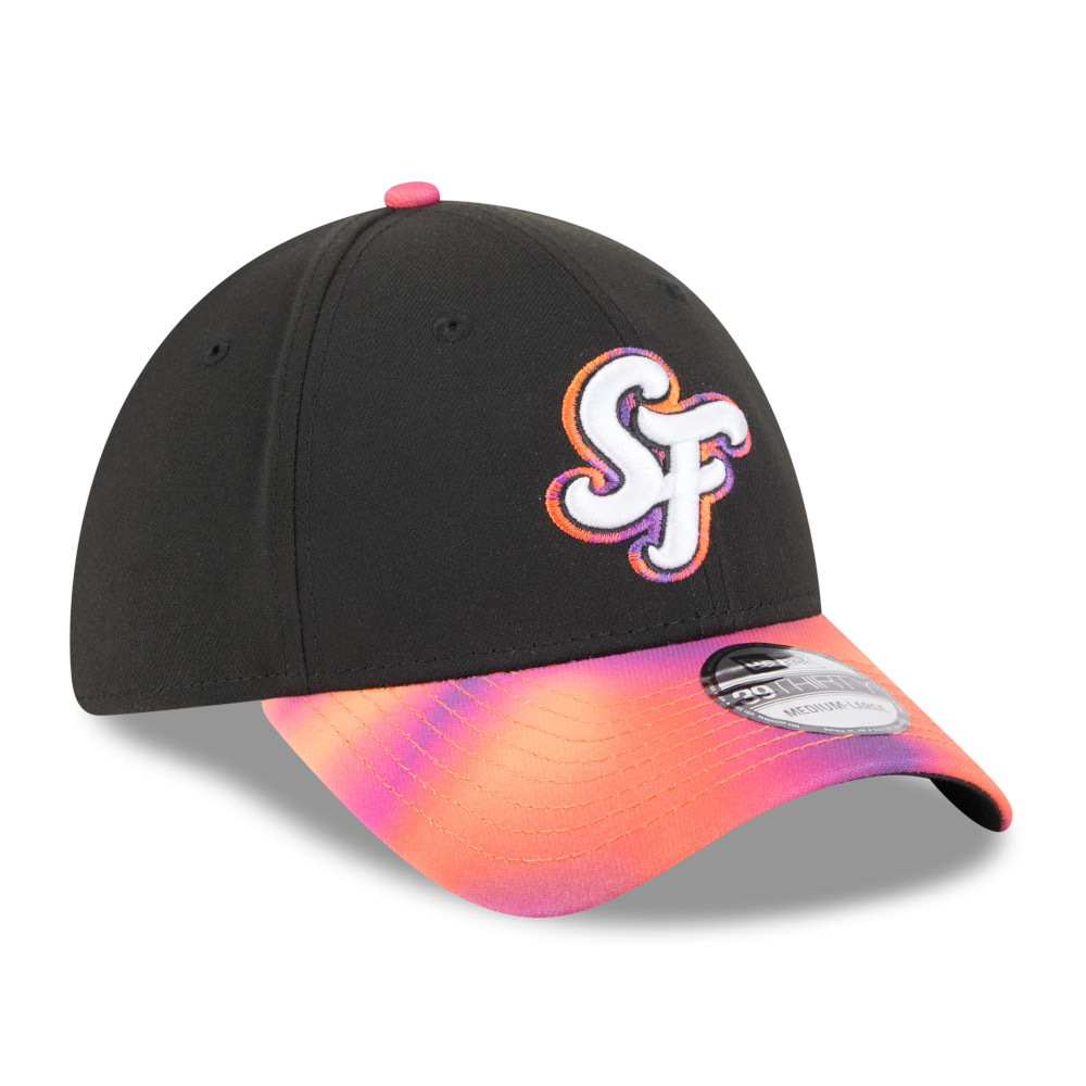 Men’s New Era San Francsico Giants 2025 City Connect 39THIRTY Flex Fit Black and Orange Cap Men’s New Era San Francsico Giants 2025 City Connect 39THIRTY Flex Fit Black and Orange Cap