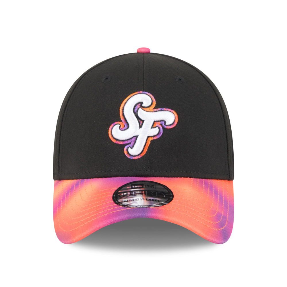 Men’s New Era San Francsico Giants 2025 City Connect 39THIRTY Flex Fit Black and Orange Cap Men’s New Era San Francsico Giants 2025 City Connect 39THIRTY Flex Fit Black and Orange Cap
