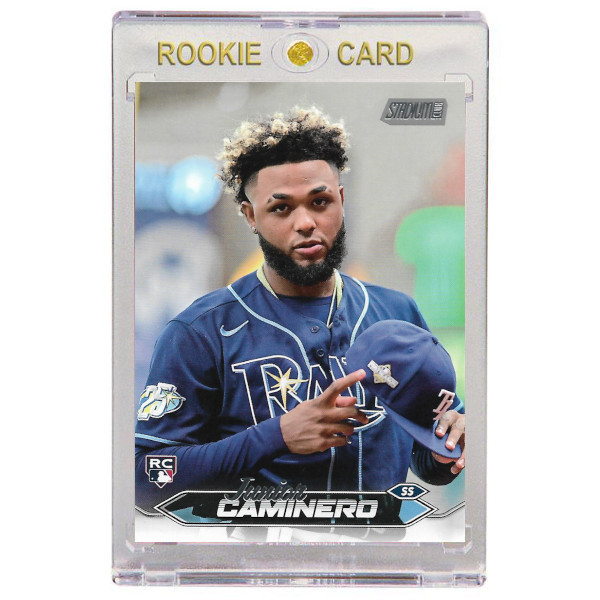 Junior Caminero Tampa Bay Rays 2024 Stadium Club # 223 Rookie Card