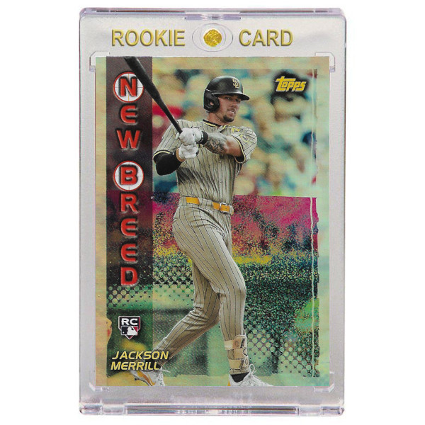 Jackson Merrill San Diego Padres 2024 Topps Archives New Breed # 11 Rookie Card