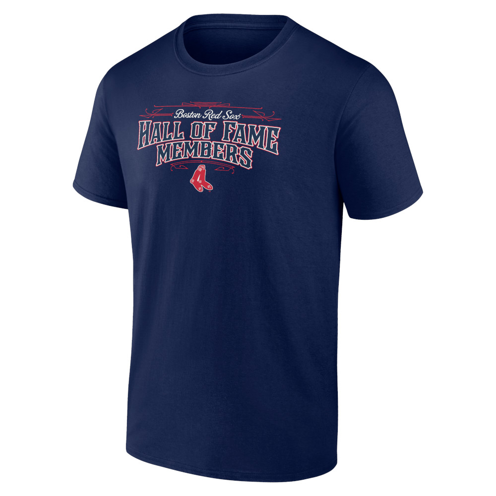 Men’s Boston Red Sox Navy Hall of Famer Roster T-Shirt (2025) Men’s Boston Red Sox Navy Hall of Famer Roster T-Shirt (2025)