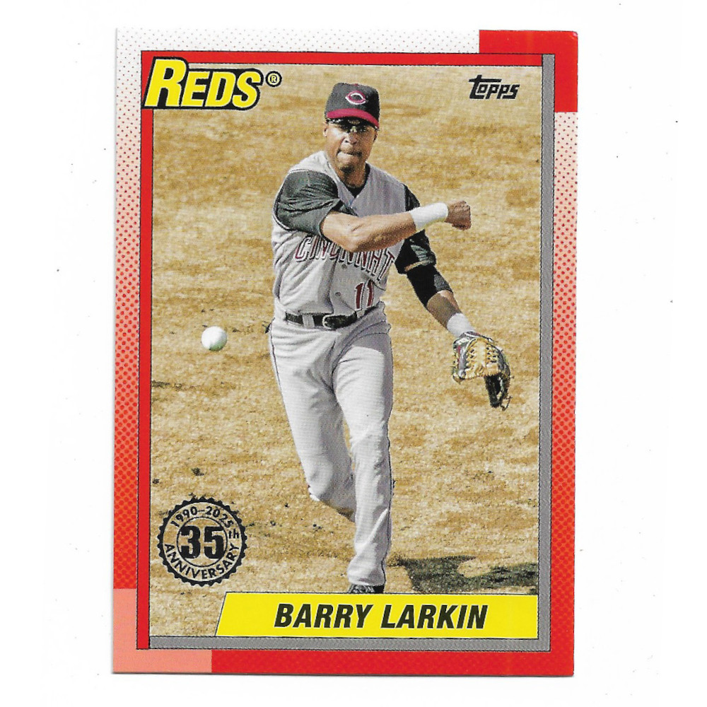 Barry Larkin 2025 Topps 35th Anniversary '90 # T90-3