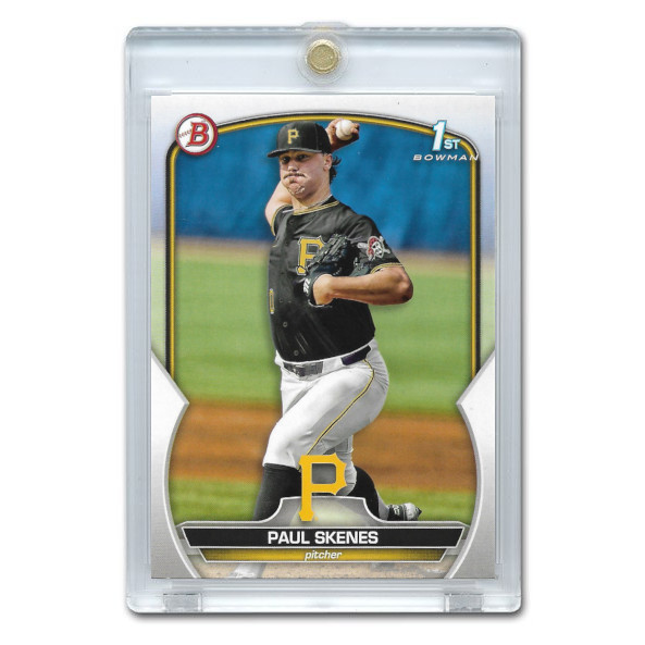 Paul Skenes 2023 Bowman Draft 1st # BD14 Pre-Rookie Card
