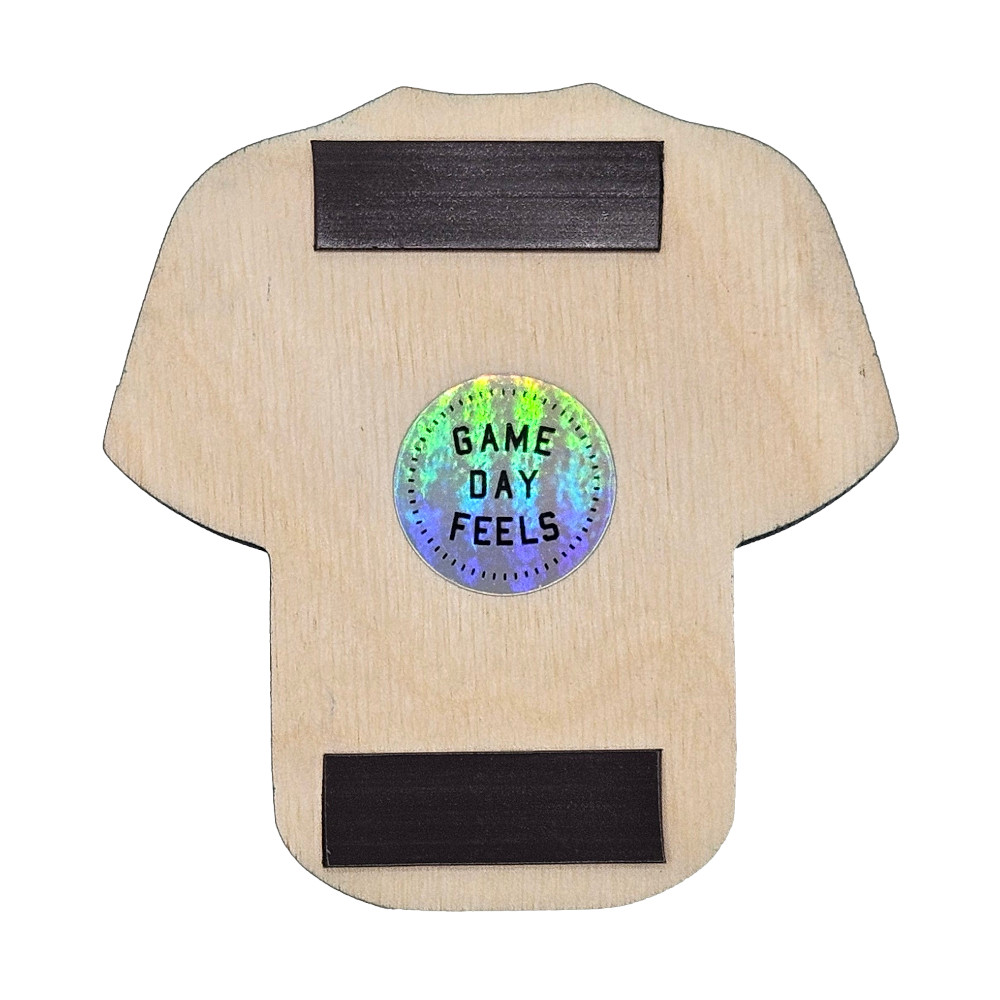 Ichiro Suzuki Wooden 3D Jersey Jumbo Magnet