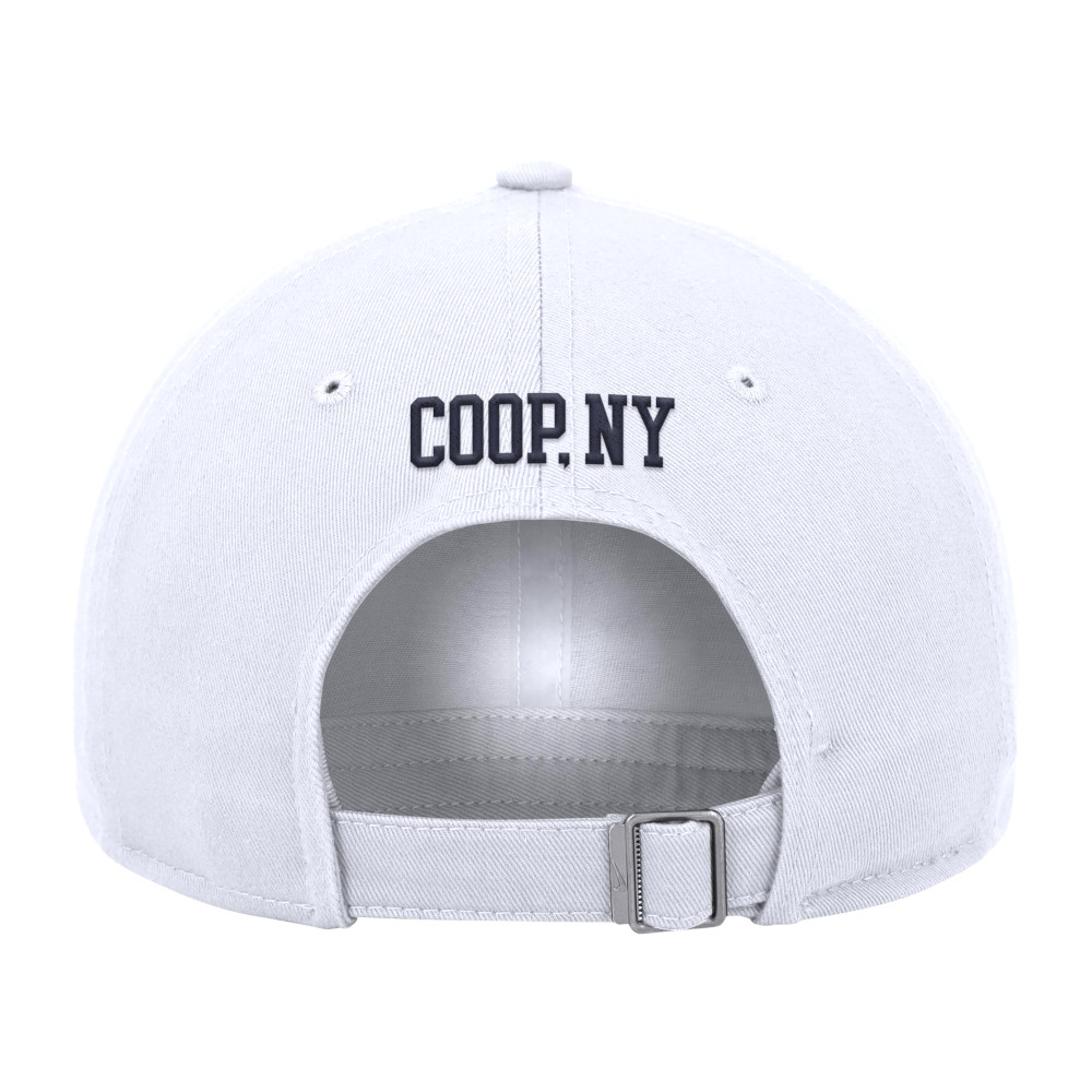 Unisex Nike Baseball Hall of Fame Script White Club Adjustable Sized Cap