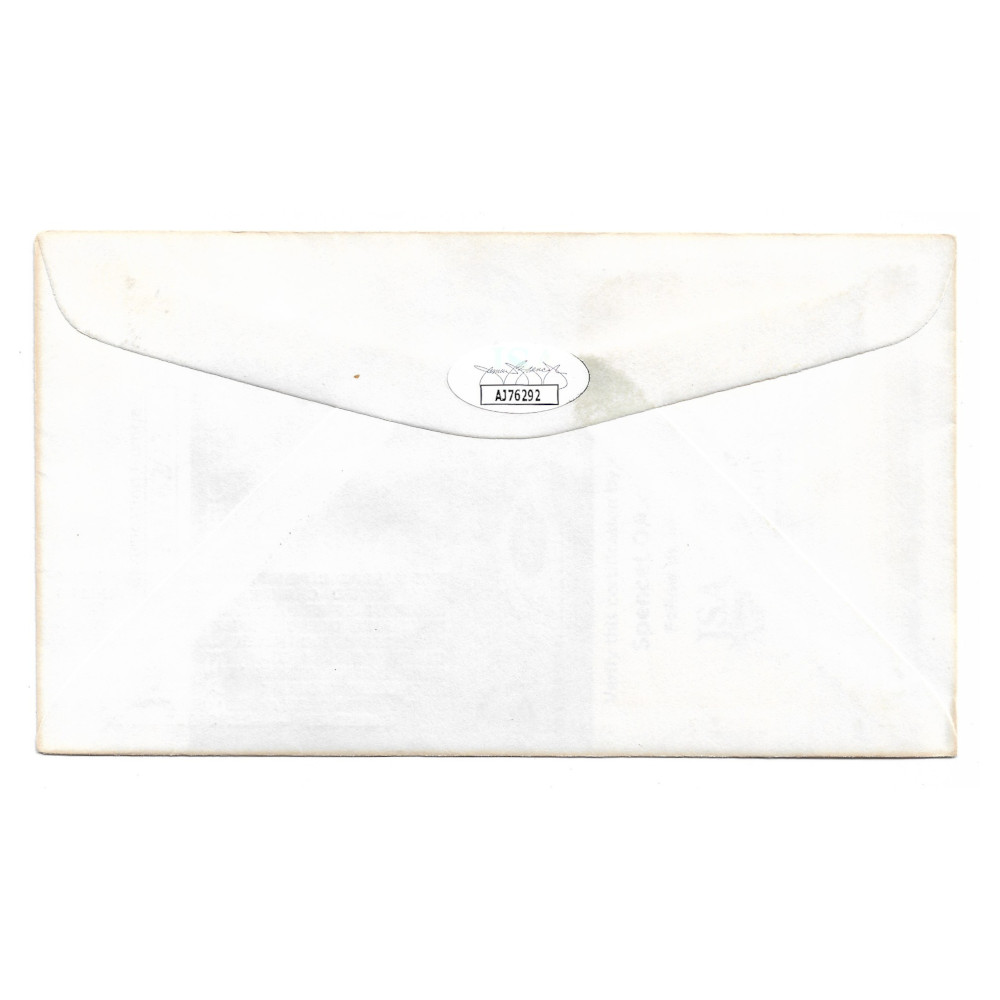 Bret Saberhagen Autographed First Day Cover - 1985 World Series Game 7 (JSA)