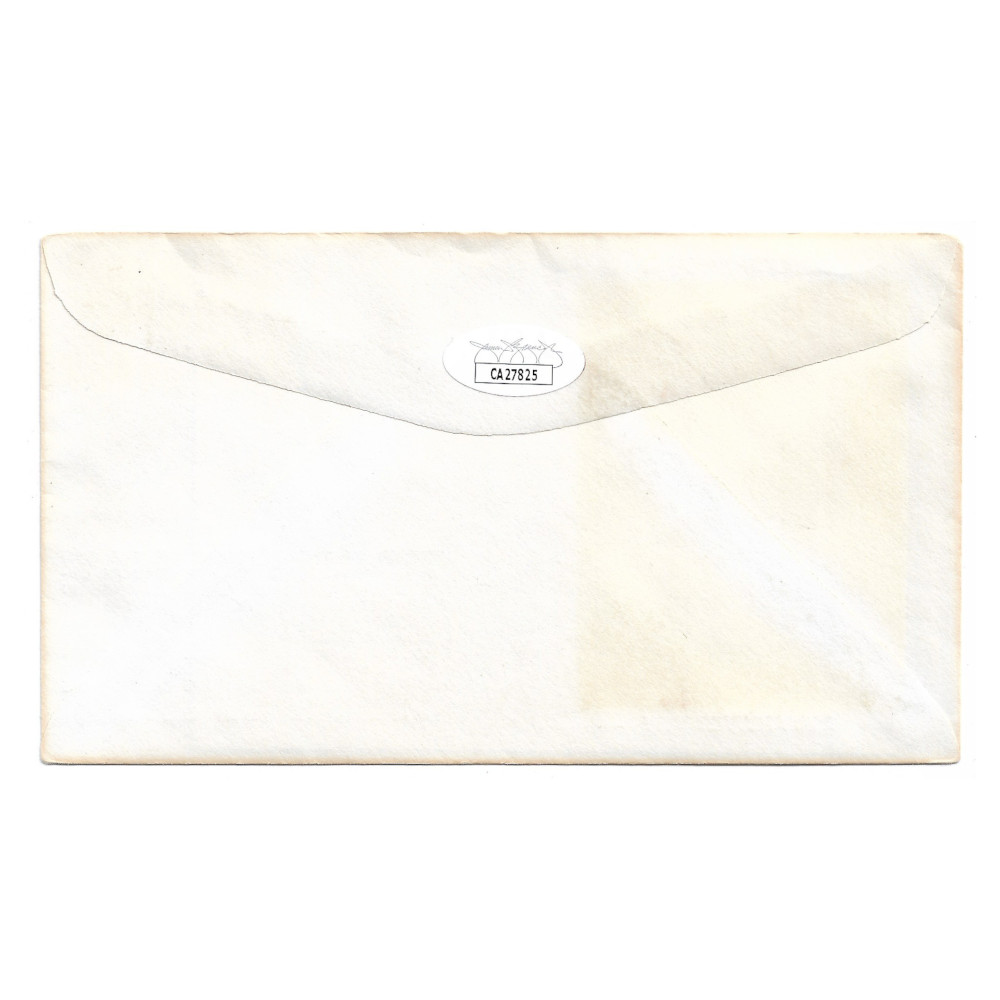 Will Clark Autographed First Day Cover - 1987 Dodger Stadium 25th Anniversary (baseball stamp) (JSA)