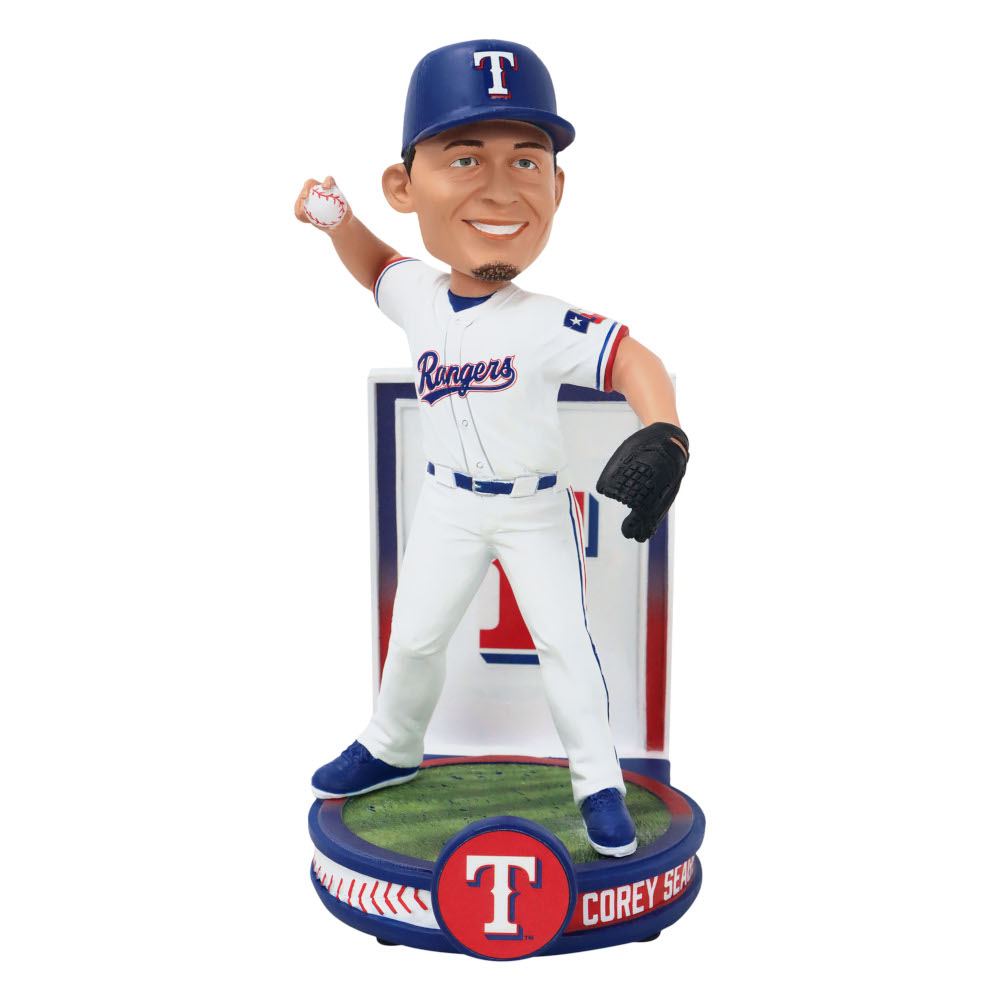 Corey Seager Los Angeles Dodgers Forever Collectibles 2025 MLB Banner Series Bobblehead