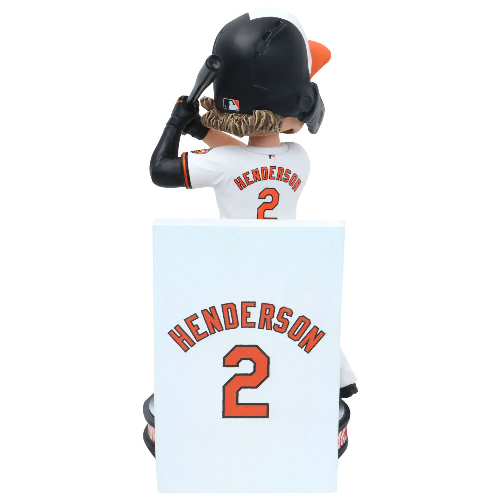 Gunnar Henderson Baltimore Orioles Forever Collectibles 2025 MLB Banner Series Bobblehead