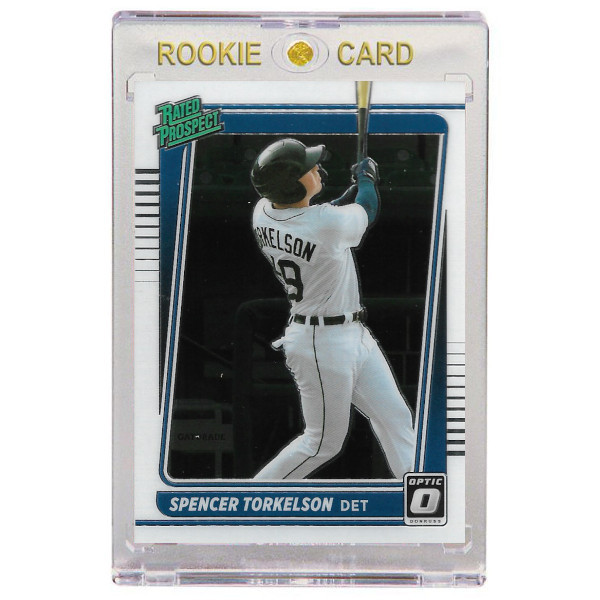 Spencer Torkelson Detroit Tigers 2022 Donruss Optic Rated Prospect # 14 Rookie Card Spencer Torkelson Detroit Tigers 2022 Donruss Optic Rated Prospect # 14 Rookie Card