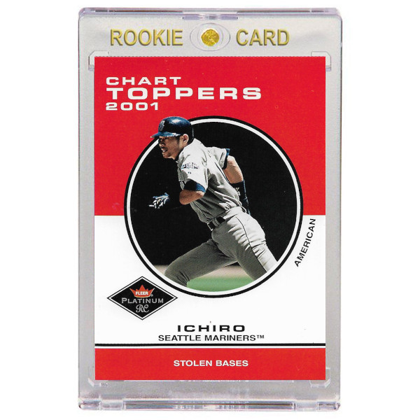 Ichiro Suzuki Seattle Mariners 2001 Fleer Platinum # 420 Rookie Card