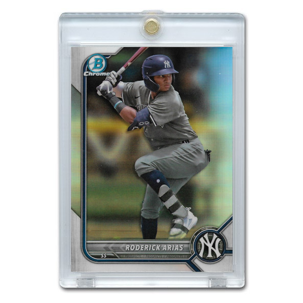 Roderick Arias 2022 Bowman Draft Chrome Refractor # BDC79 Pre-Rookie Card Roderick Arias 2022 Bowman Draft Chrome Refractor # BDC79 Pre-Rookie Card