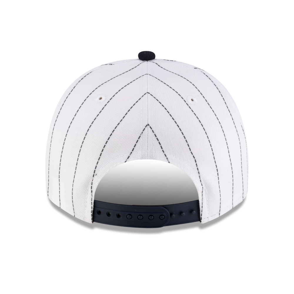 Men’s New Era Baseball Hall of Fame Logo 9FIFTY A-Frame Pinstriped Adjustable Snapback Cap