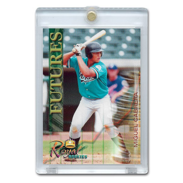 Miguel Cabrera 2001 Royal Rookies # 6 Pre-Rookie Card