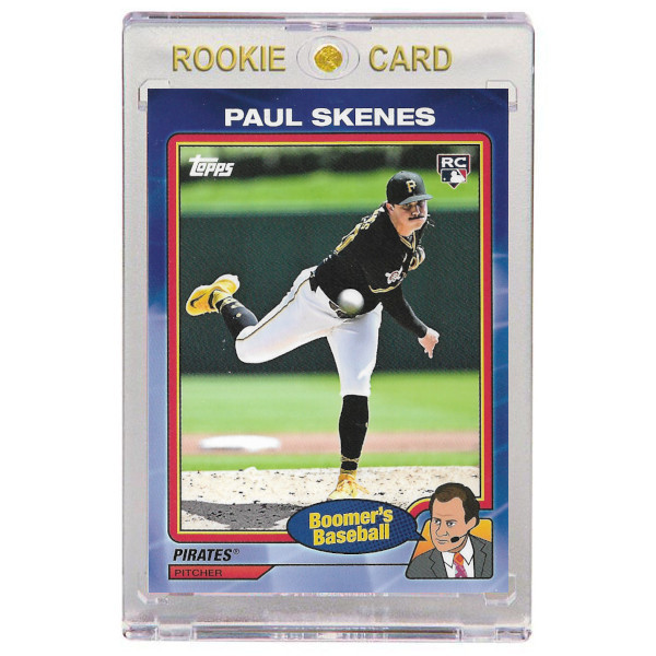 Paul Skenes Pittsburgh Pirates 2024 Topps Boomer's Baseball # 12 Rookie Card