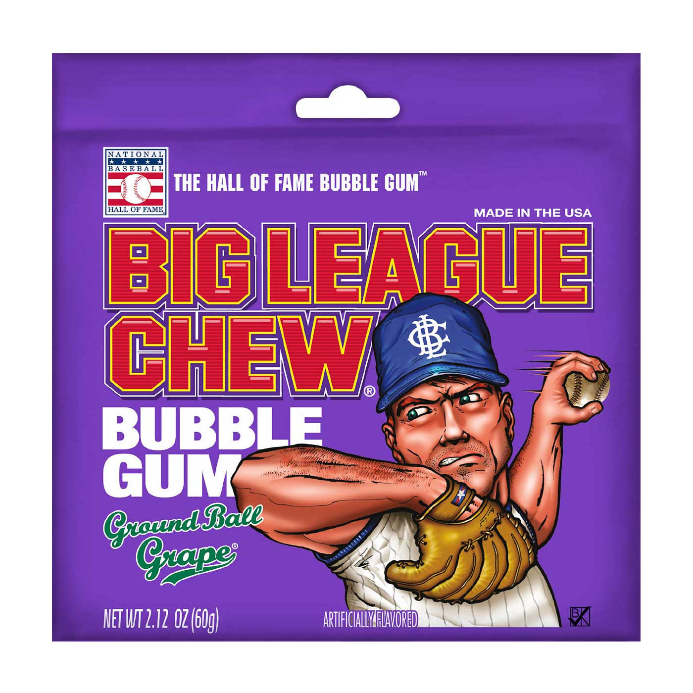 Ground Ball Grape Big League Chew Bubble Gum Ground Ball Grape Big League Chew Bubble Gum