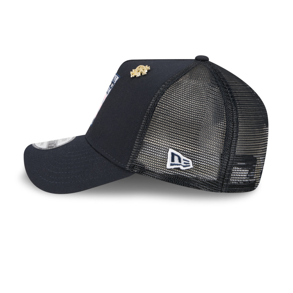 Unisex New Era Baseball Hall of Fame Big League Chew Black 9FORTY AF Trucker Adjustable Snapback Cap Unisex New Era Baseball Hall of Fame Big League Chew Black 9FORTY AF Trucker Adjustable Snapback Cap