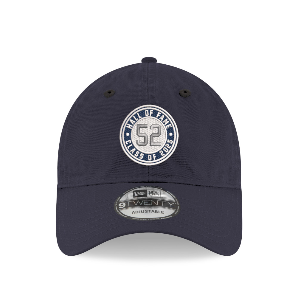 New Era CC Sabathia Class of 2025 Inductee Jersey Number and Signature 9TWENTY New York Yankees Dark Navy Adjustable Cap New Era CC Sabathia Class of 2025 Inductee Jersey Number and Signature 9TWENTY New York Yankees Dark Navy Adjustable Cap