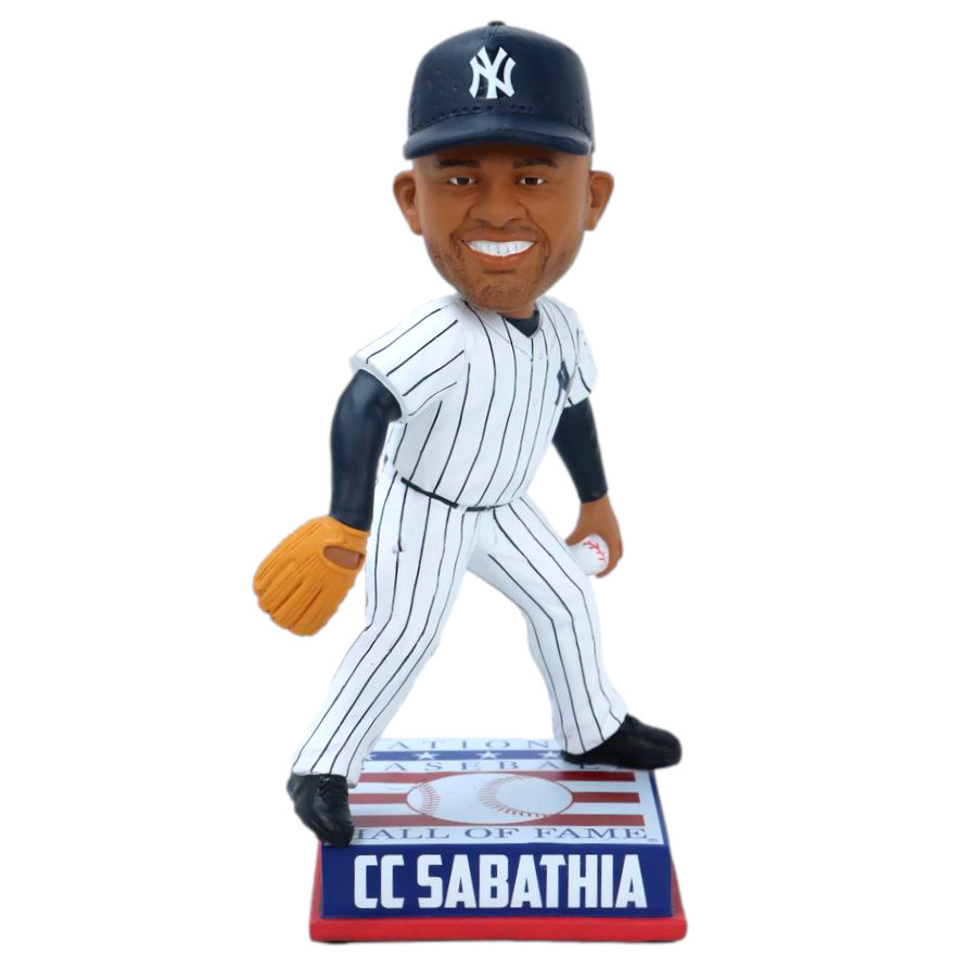CC Sabathia New York Yankees Baseball Hall of Fame 2025 Induction Bobblehead Ltd Ed of 240