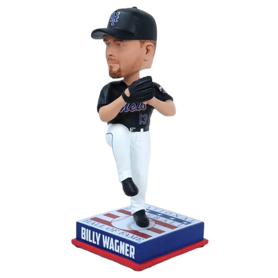 Billy Wagner New York Mets Baseball Hall of Fame 2025 Induction Bobblehead Ltd Ed of 72