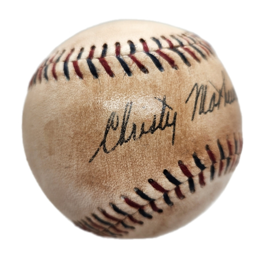 Christy Mathewson HOF Replicas Reproduction Autographed 1910s Baseball Christy Mathewson HOF Replicas Reproduction Autographed 1910s Baseball