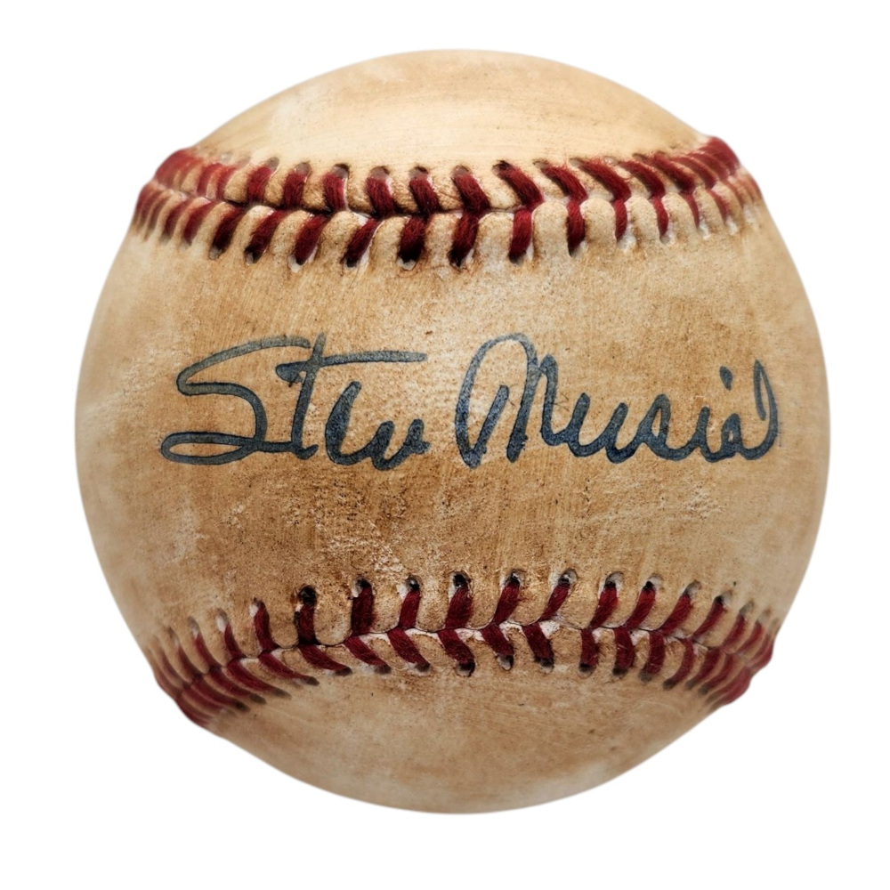 Stan Musial HOF Replicas Reproduction Autographed 1950s Baseball Stan Musial HOF Replicas Reproduction Autographed 1950s Baseball