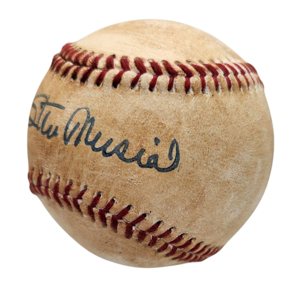 Stan Musial HOF Replicas Reproduction Autographed 1950s Baseball Stan Musial HOF Replicas Reproduction Autographed 1950s Baseball