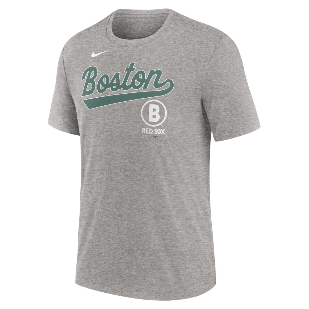売れ筋商品|||ナイキ Tシャツ トップス レディース Men's Heather Charcoal Boston Red Sox We Are All Tri-Blend T-shirt Heather Charcoal Men's Nike Boston Red Sox Heather Grey City Connect T-Shirt