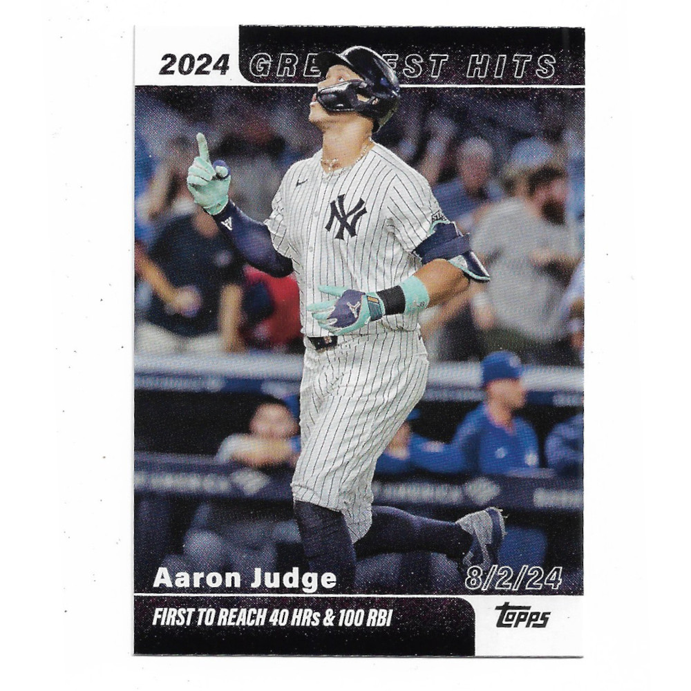 Aaron Judge 2025 Topps '24 Greatest Hits # 1