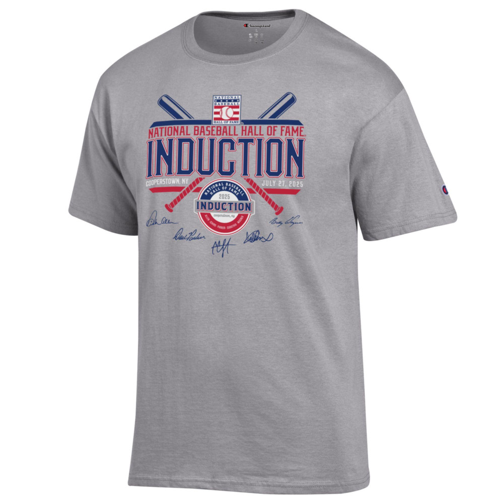 Men’s Champion 2025 Baseball Hall of Fame Induction All Hall of Famers Oxford T-Shirt