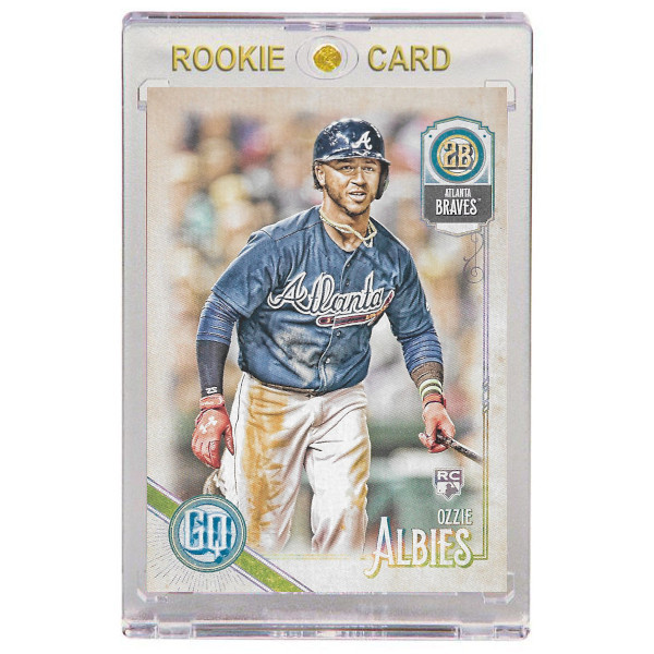 Ozzie Albies Atlanta Braves 2018 Topps Gypsy Queen # 163 Rookie Card