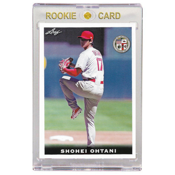 Shohei Ohtani Los Angeles Angels 2018 Leaf National Convention # 4 Rookie Card Shohei Ohtani Los Angeles Angels 2018 Leaf National Convention # 4 Rookie Card