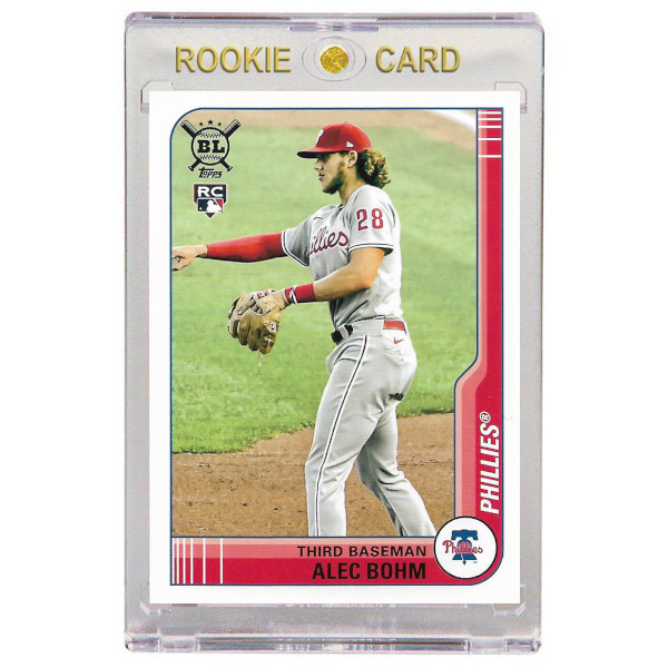 Alec Bohm Philadelphia Phillies 2021 Topps Big League # 108 Rookie Card