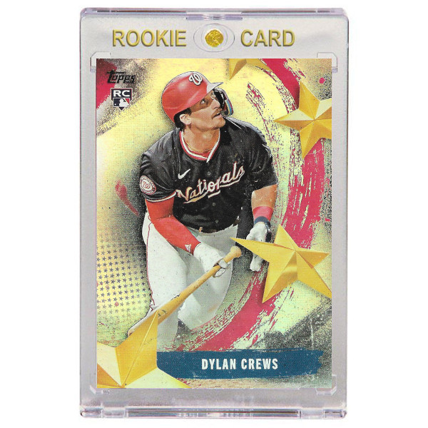 Dylan Crews Washington Nationals 2025 Topps Stars of MLB # 30 Rookie Card Dylan Crews Washington Nationals 2025 Topps Stars of MLB # 30 Rookie Card