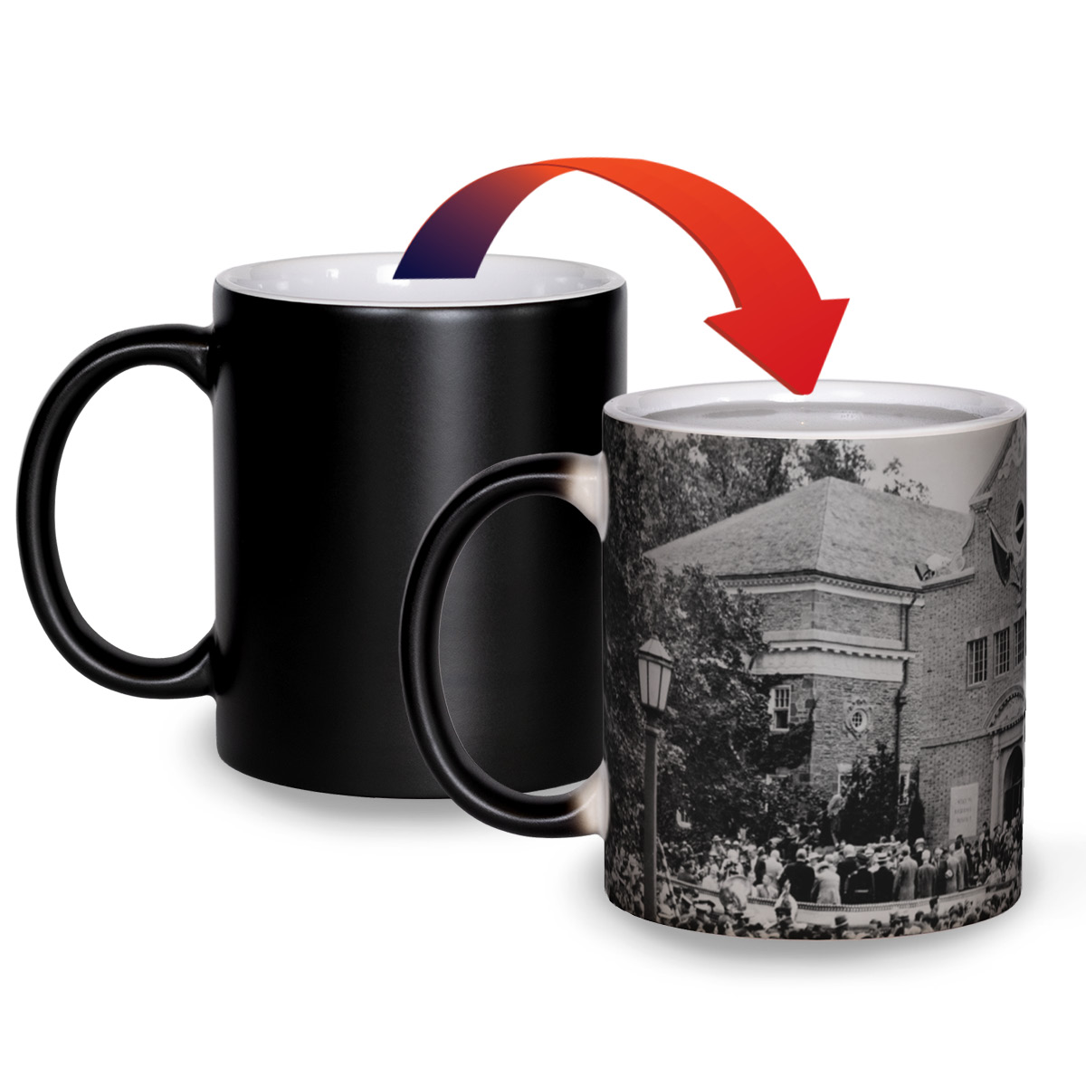 Baseball Hall of Fame 12 Ounce 1939 Induction Image Revealing Mug Baseball Hall of Fame 12 Ounce 1939 Induction Image Revealing Mug