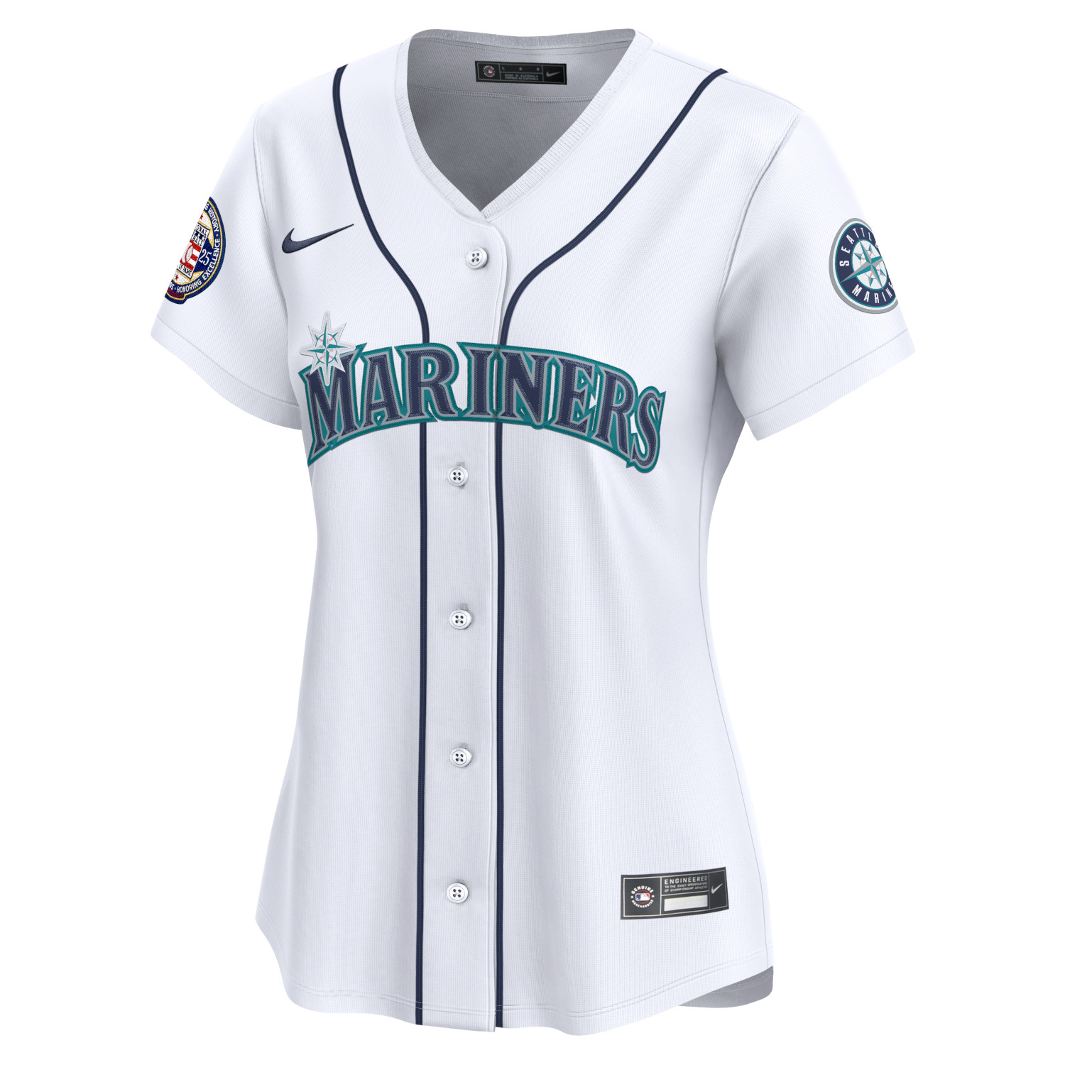 Women’s Nike Ichiro Suzuki Official Limited Seattle Mariners Hall of Fame 2025 Induction Patch Home Jersey Women’s Nike Ichiro Suzuki Official Limited Seattle Mariners Hall of Fame 2025 Induction Patch Home Jersey