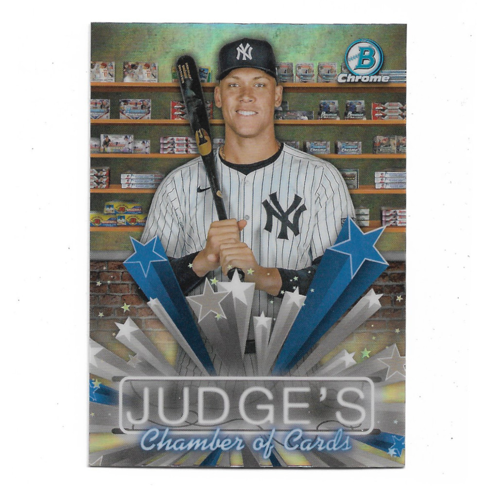 Aaron Judge 2025 Bowman Chrome Hobby Stars # 11 Aaron Judge 2025 Bowman Chrome Hobby Stars # 11