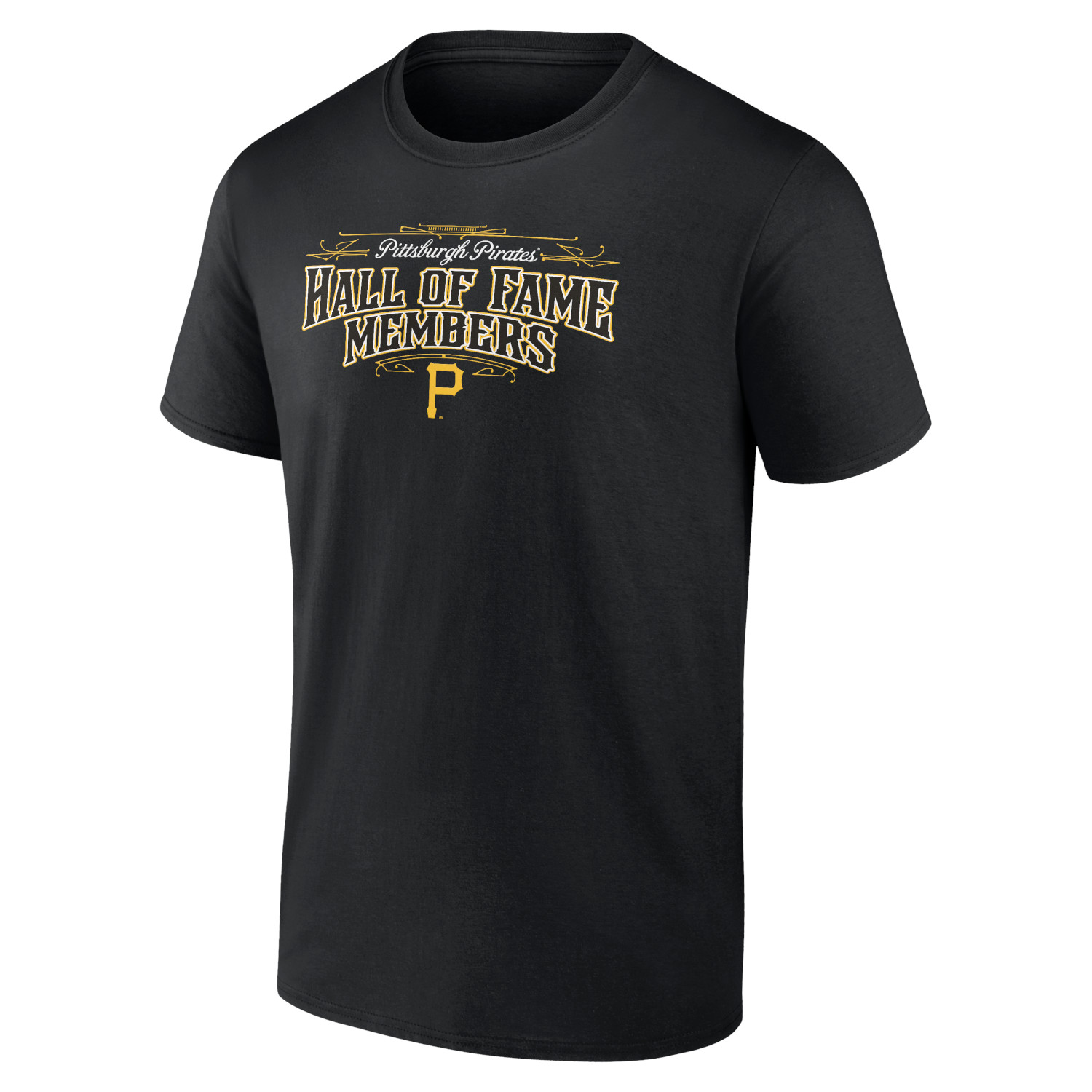 Men’s Pittsburgh PIrates Black Hall of Famer Roster T-Shirt (2025)