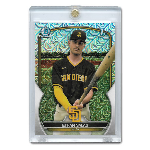 Ethan Salas 2023 Bowman Chrome Prospect Mega # BCP171 Pre-Rookie Card Ethan Salas 2023 Bowman Chrome Prospect Mega # BCP171 Pre-Rookie Card