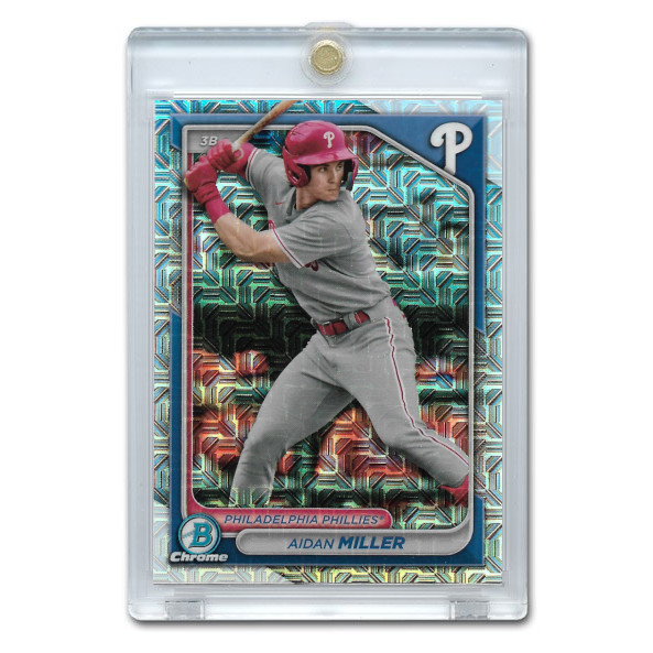 Aidan Miller 2024 Bowman Chrome Prospects Mega # BCP-213 Pre-Rookie Card