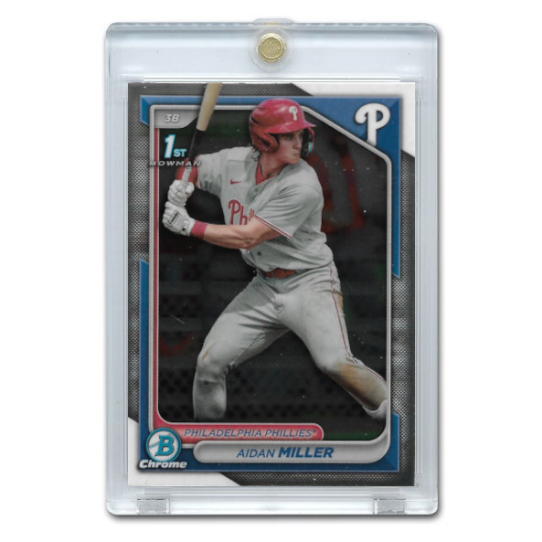 Aidan Miller 2024 Bowman Chrome Prospects # BCP-27 Pre-Rookie Card